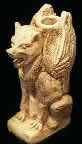 Winged Lion Candlestick